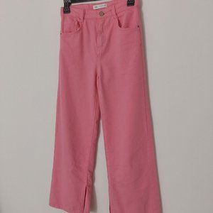 Zara size 11-12 pink jeans